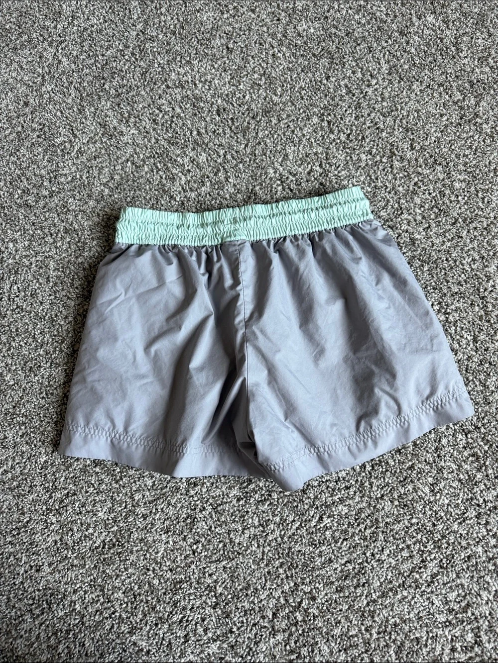 Nike Women’s Gray & Mint Athletic Shorts